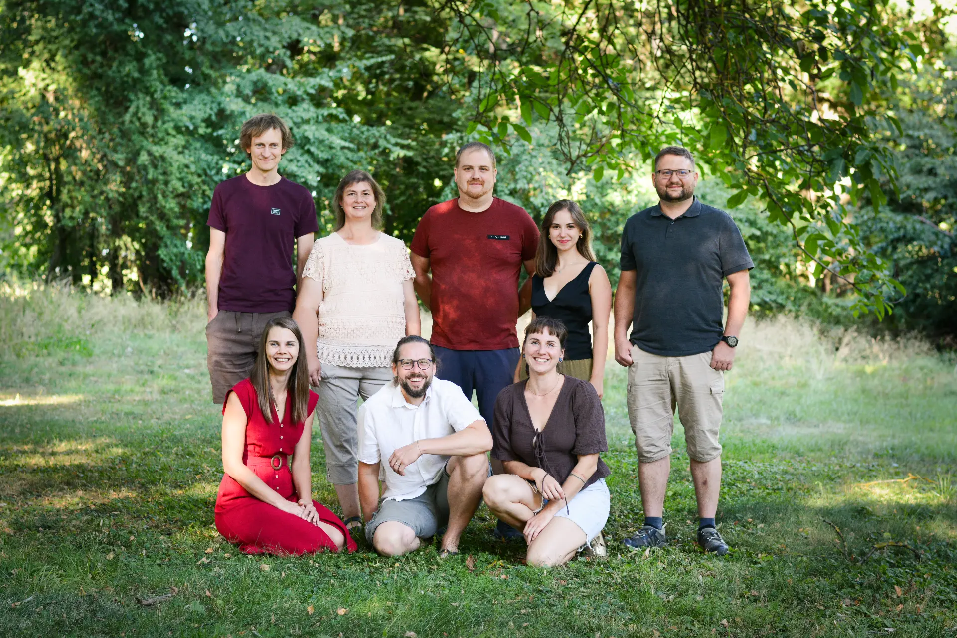 Společná fotografie kandidátů SNK 5v1